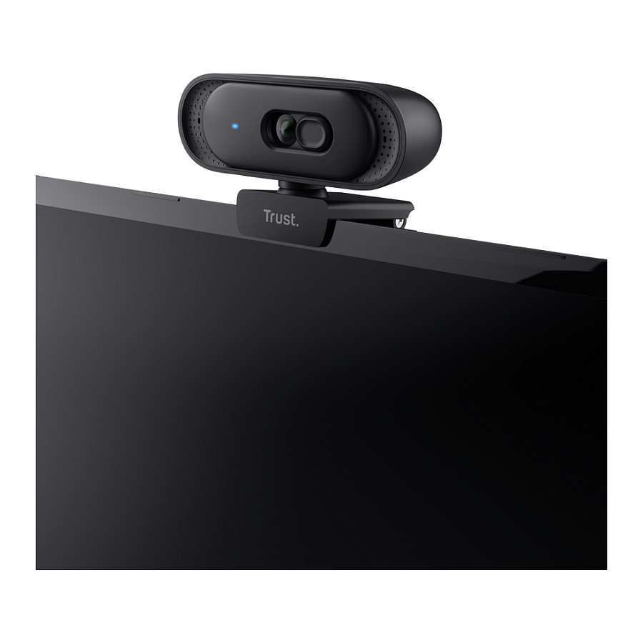 Webcam Trust Tomar, 2K QHD, 2560x1440, 30fps, Fiks Fokus, USB 2.0, Mikrofon i Integruar - Zezë 6