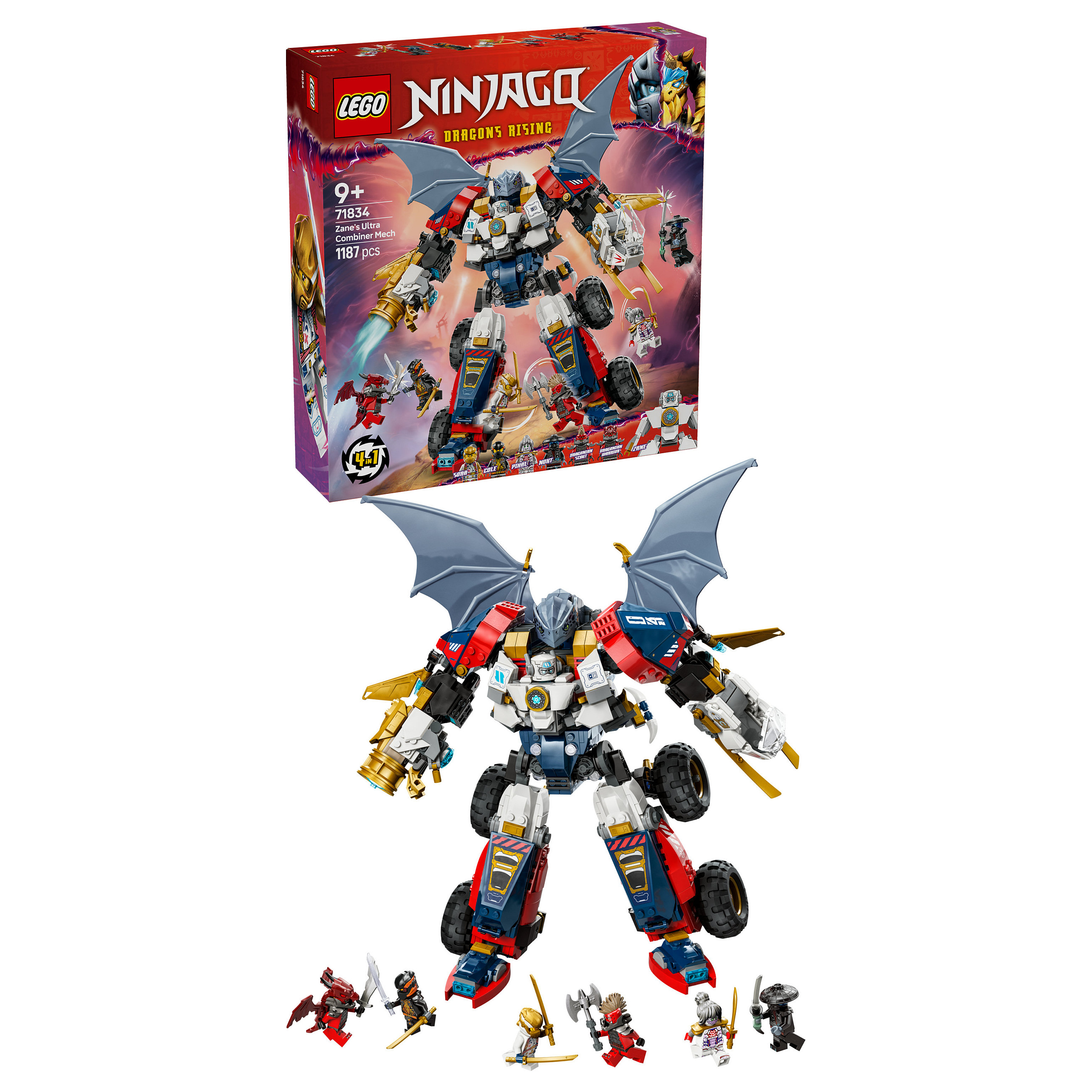LEGO Ninjago – Zane’s Ultra Combo Mech thumbnail 3