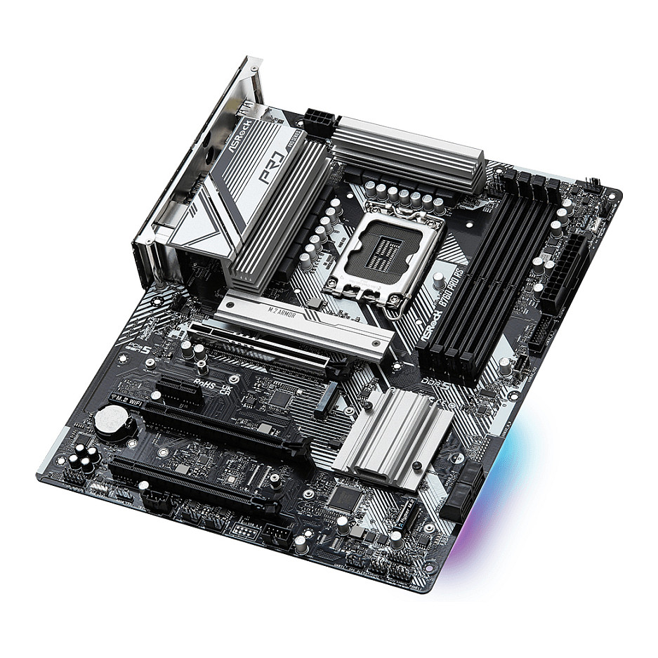 Pllakë Amë 1700 ASRock B760 PRO RS thumbnail 3