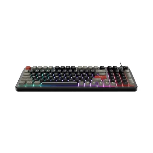 Tastierë Gaming MSI Forge GK110 / Full-Size / Membrane / RGB / Anti-Ghosting / USB-C / AZERTY Francez - Zezë 2