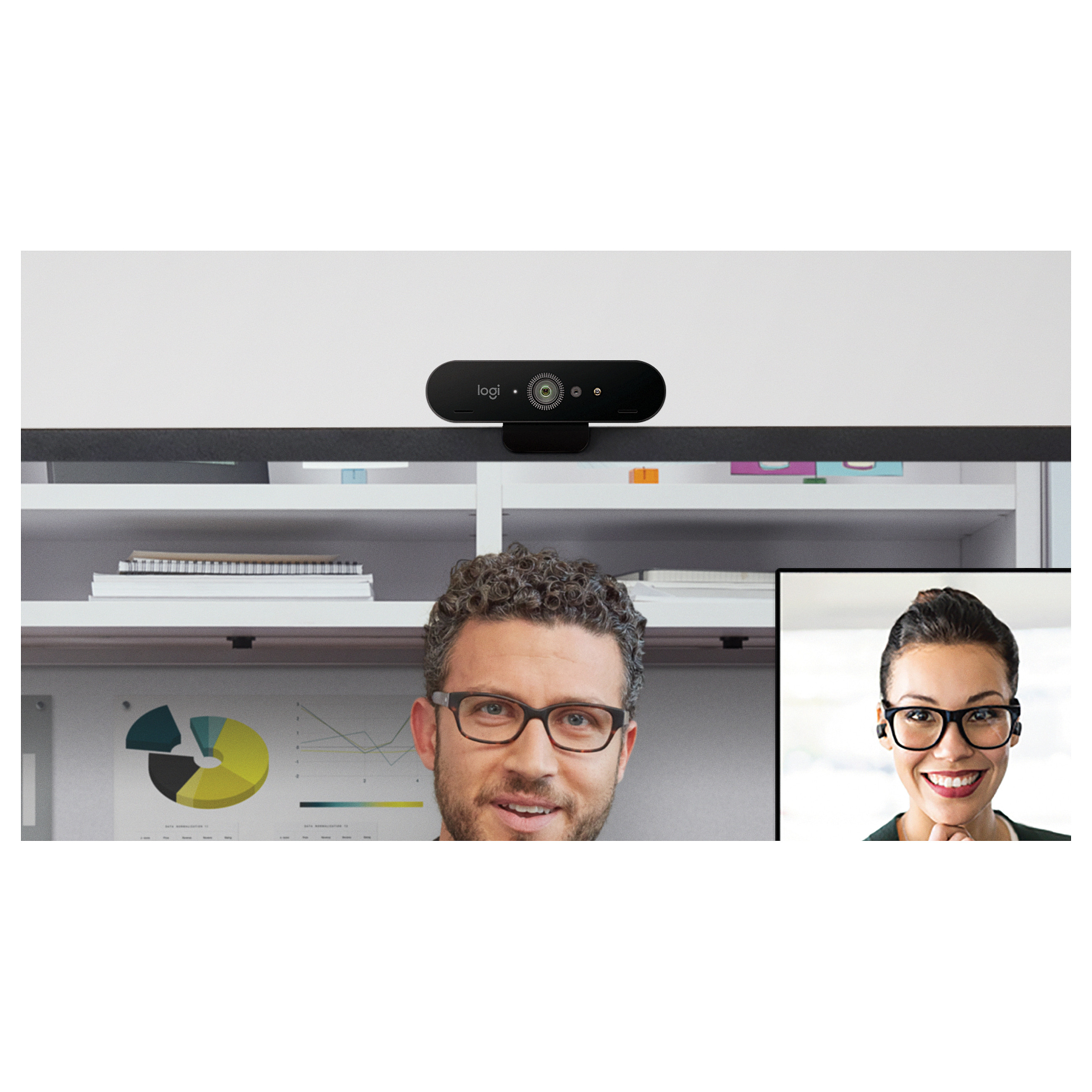 Webcam Logitech BRIO Stream / 960-001390 / 4K UHD 4096 × 2160 / USB / 90° / 60 fps – Zezë 6