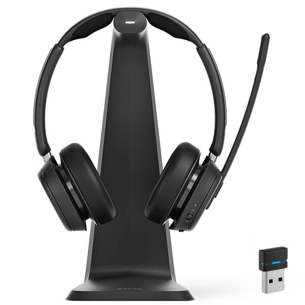 Kufje pa kabllo EPOS IMPACT 1061T ANC , Bluetooth 5.3 , ANC , Mikrofon , 20 orë , USB-C - Zezë