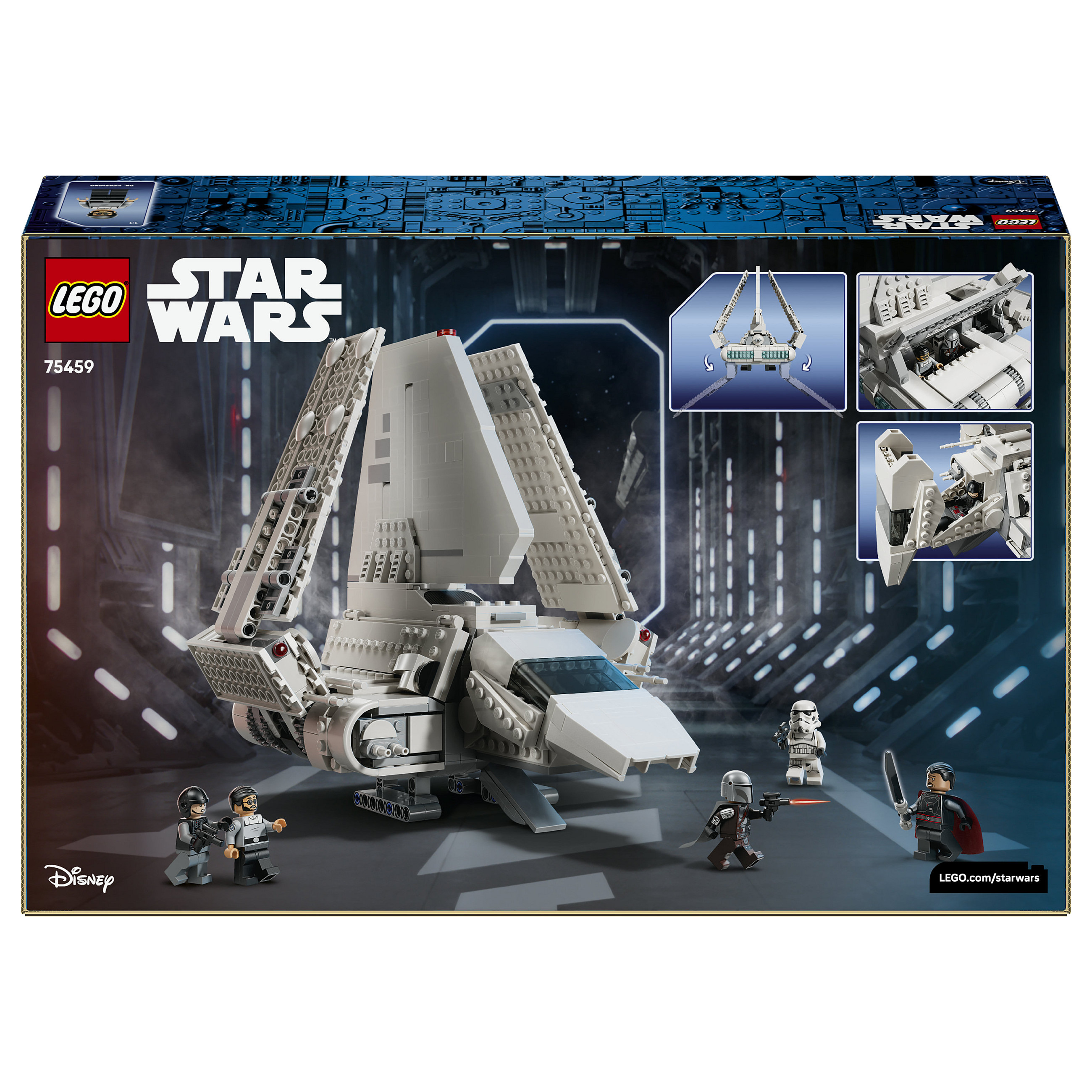 LEGO Star Wars Imperial Lambda-Class Shuttle 75459 thumbnail 6