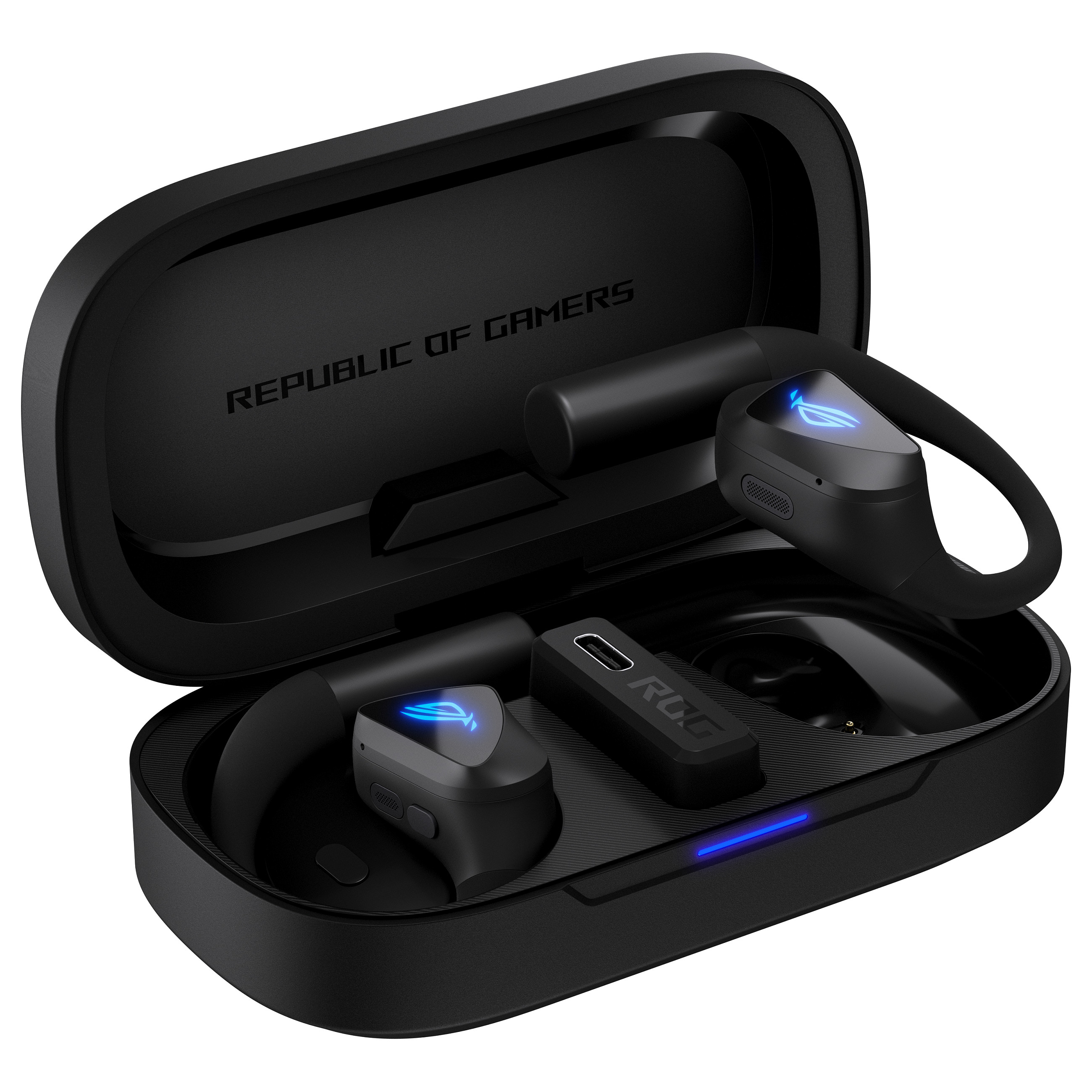 Kufje Gaming ASUS ROG Cetra Open / Wireless / 2.4 GHz + Bluetooth / Open-Ear / 20–20.000 Hz - Zezë 2