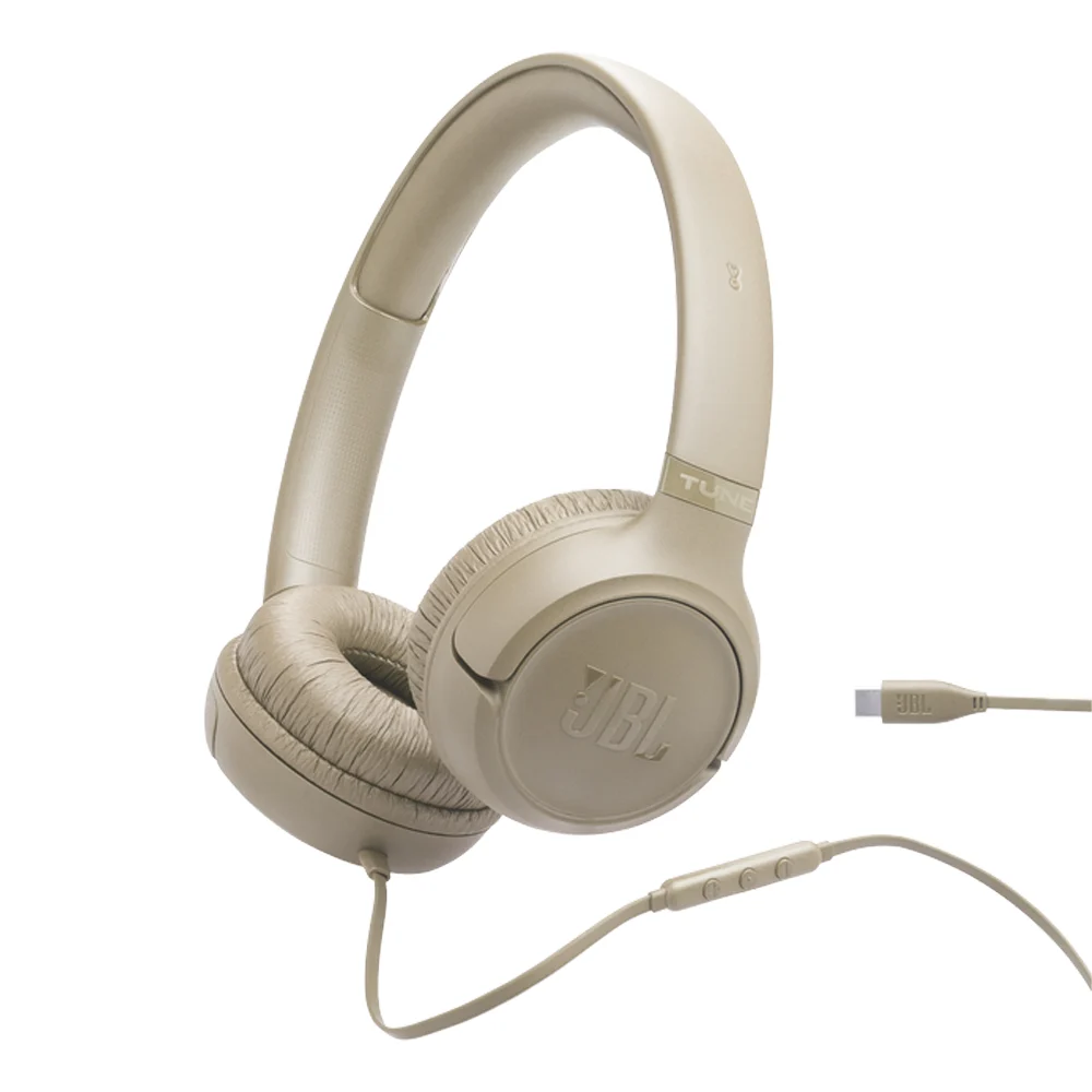 Kufje me kabllo JBL Tune 530 / 33mm / On-Ear / JBL Pure Bass / Mikrofon / 3.5mm AUX - Bezhë 7