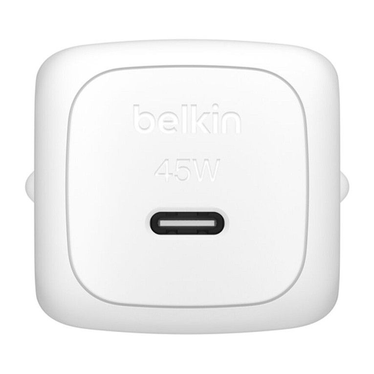 Adapter Belkin BoostCharge Compact, USB-C, Power Delivery 3.1, 45W - Bardhë 3