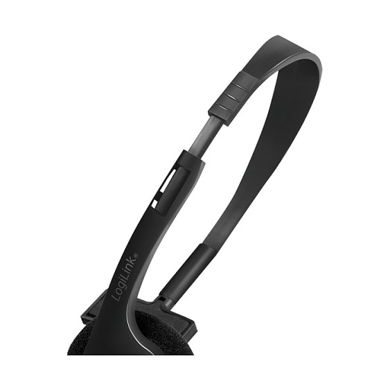 Kufje me kabllo LogiLink HS0054 / Mono / Mikrofon / 3.5 mm / 1.8 m – Zezë 3
