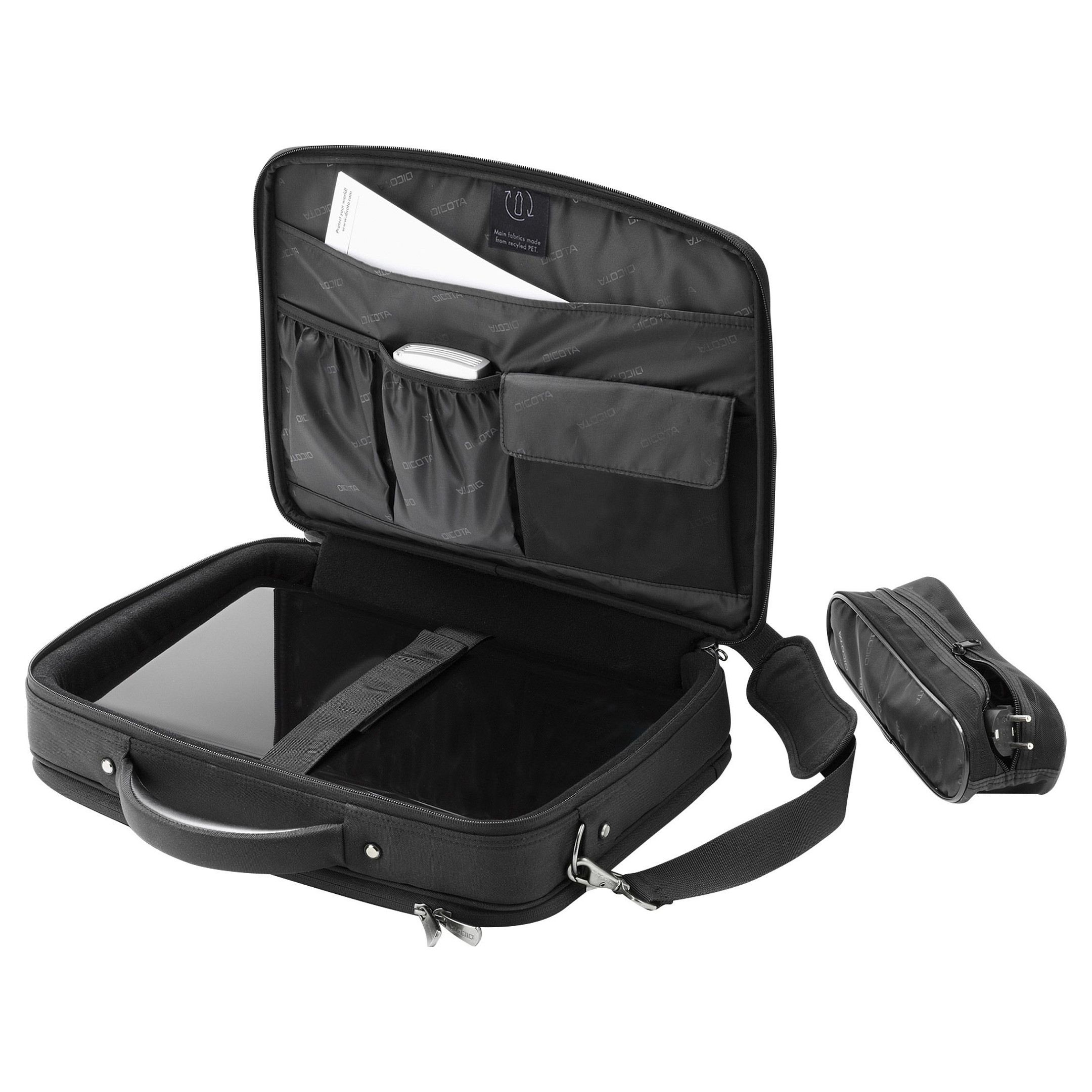 Çantë Dicota Eco Multi / 15.6" – Zezë thumbnail 3
