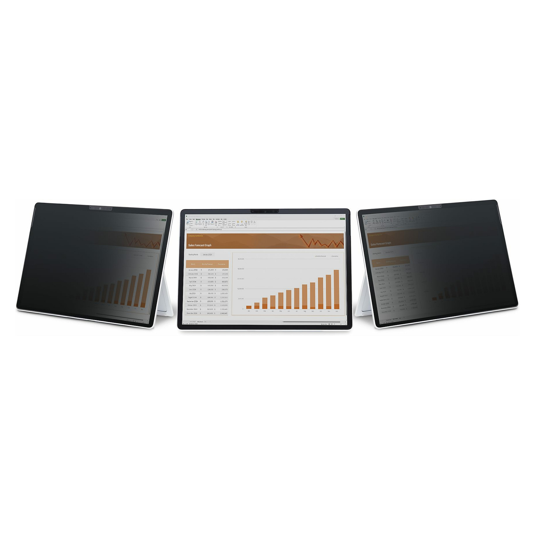 Filtër Privatësie StarTech.com 13SP-PRIVACY-SCREEN, 13 inç, 4-Way, me Prekje, për Microsoft Surface Pro 8/9/X/11 – Zezë 2