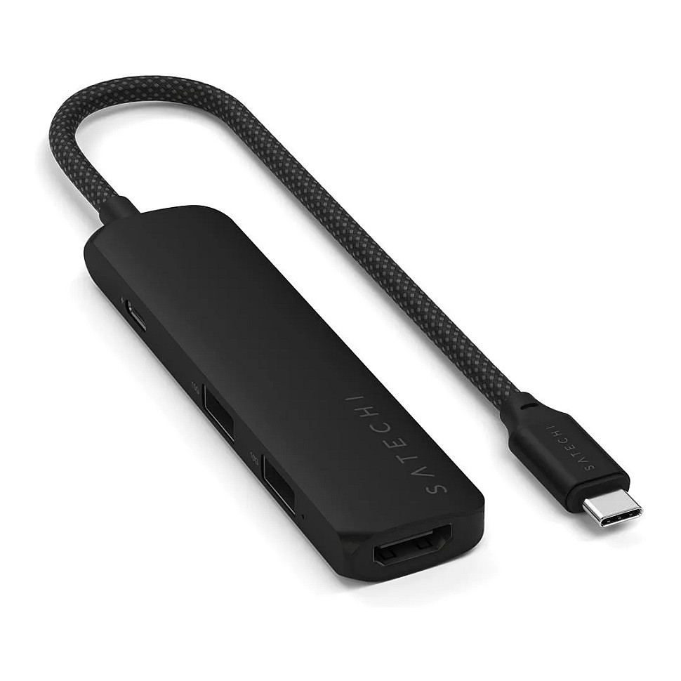 Hub Satechi ST-P4SK / 2x USB-A / 1x HDMI / 1x USB-C PD / 80W PD / 100W – Zezë 5