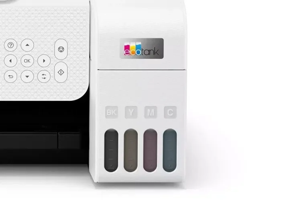 Printer Multifunksional Epson EcoTank L3286 / Inkjet me Ngjyra A4 / 33 ppm / 3 në 1 / Wi-Fi + USB - Bardhë/Zezë 4