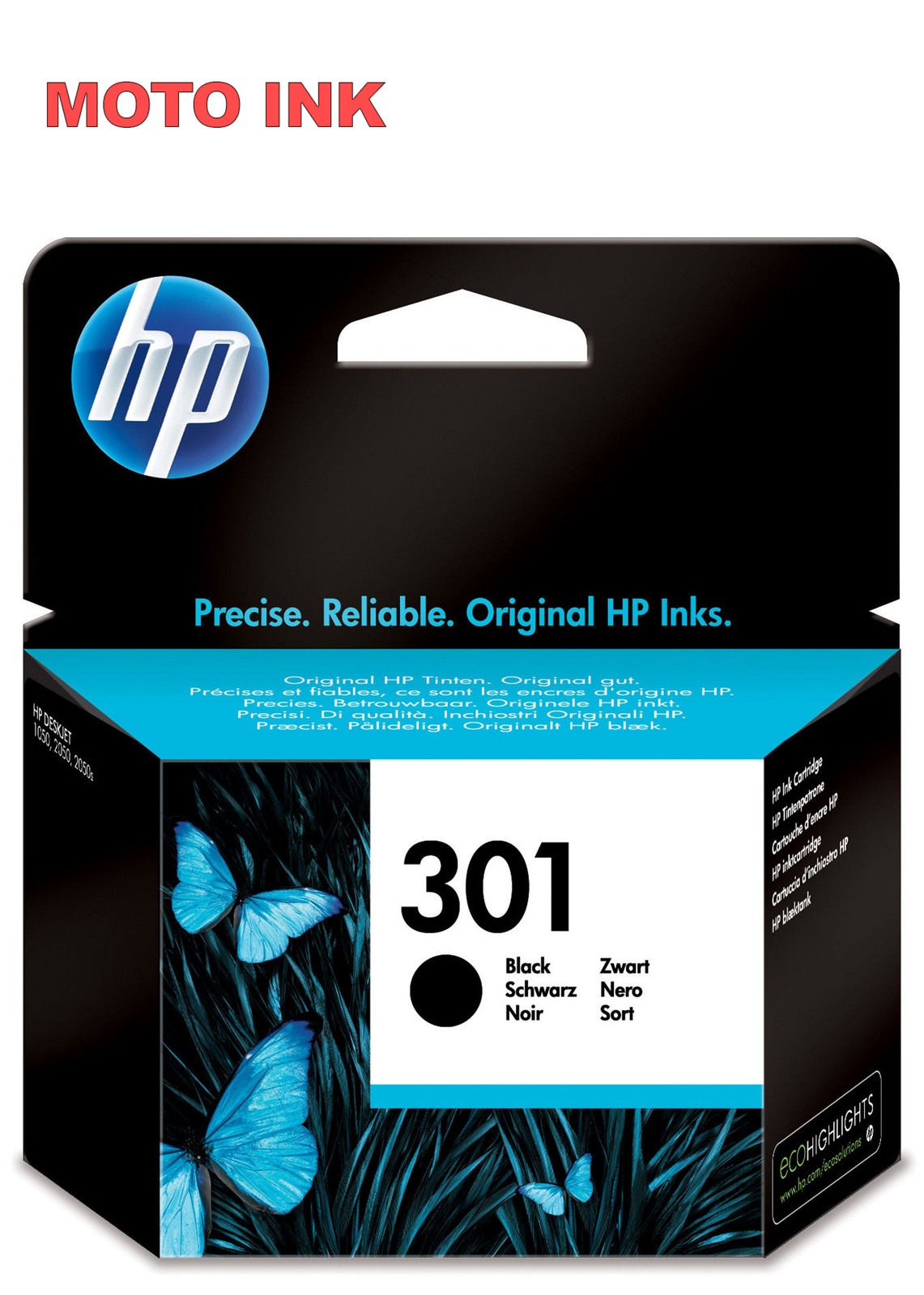 INK HP 301 / CH561EE / 3ml / 170 faqe – Zezë