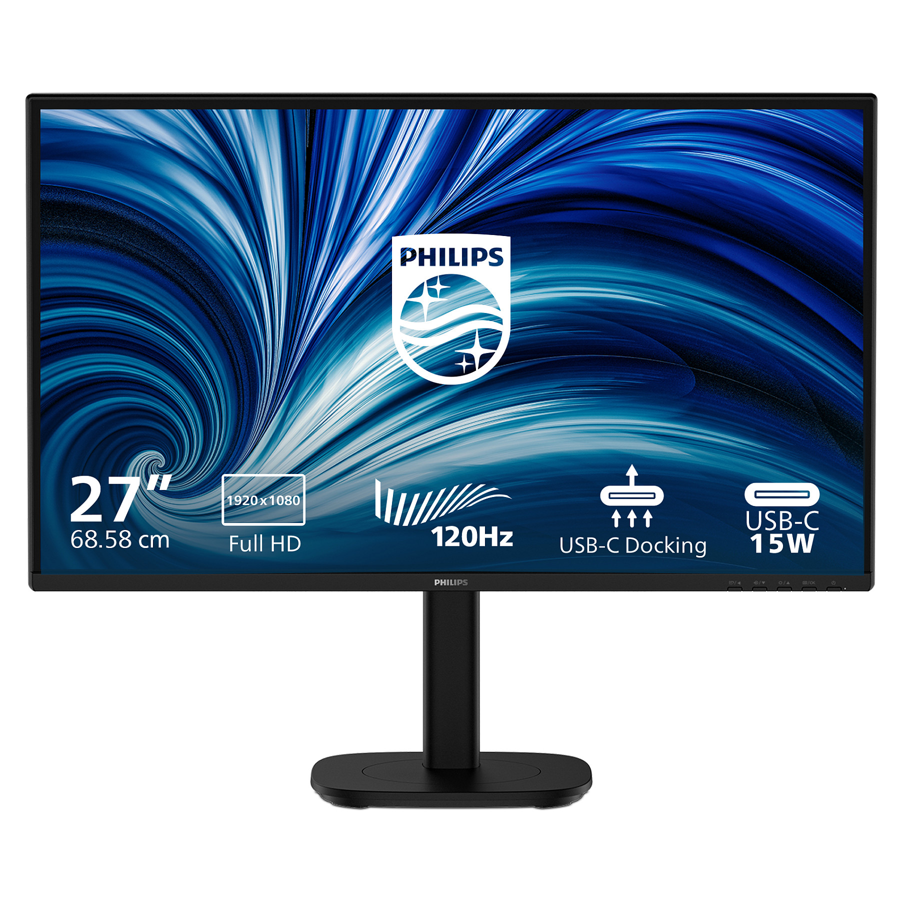 Monitor Philips 230B8QJEB, 22.5", WUXGA IPS, 60Hz, 5ms, HDMI+DP+DVI+VGA - Zezë 9