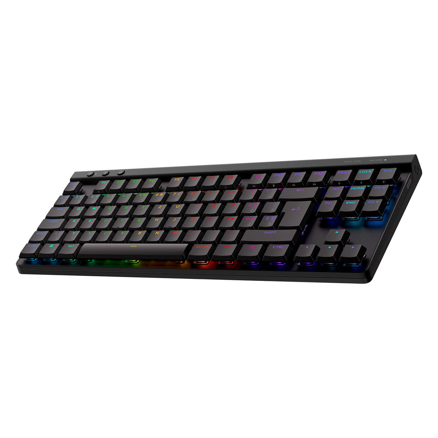 Tastierë Gaming Logitech G G515 LIGHTSPEED TKL / TKL / Mekanike / GL Tactile Switches / QWERTZ / LIGHTSPEED / Bluetooth / RGB - Zezë 3