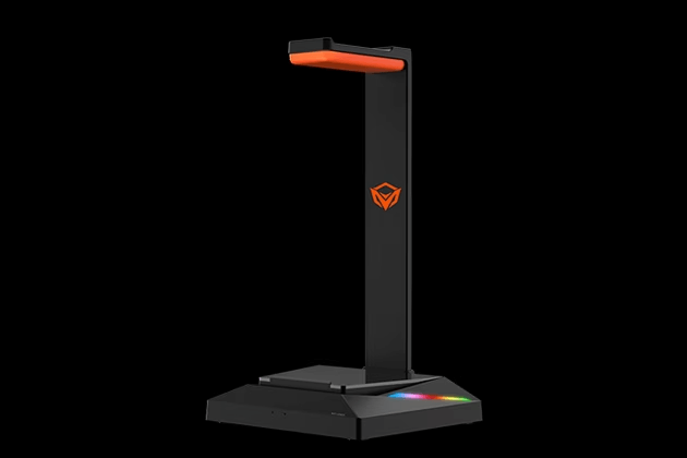 Mbajtëse për kufje Gaming Meetion U003 / USB / Type-C / Wired Stand for gaming headset / e zezë 2