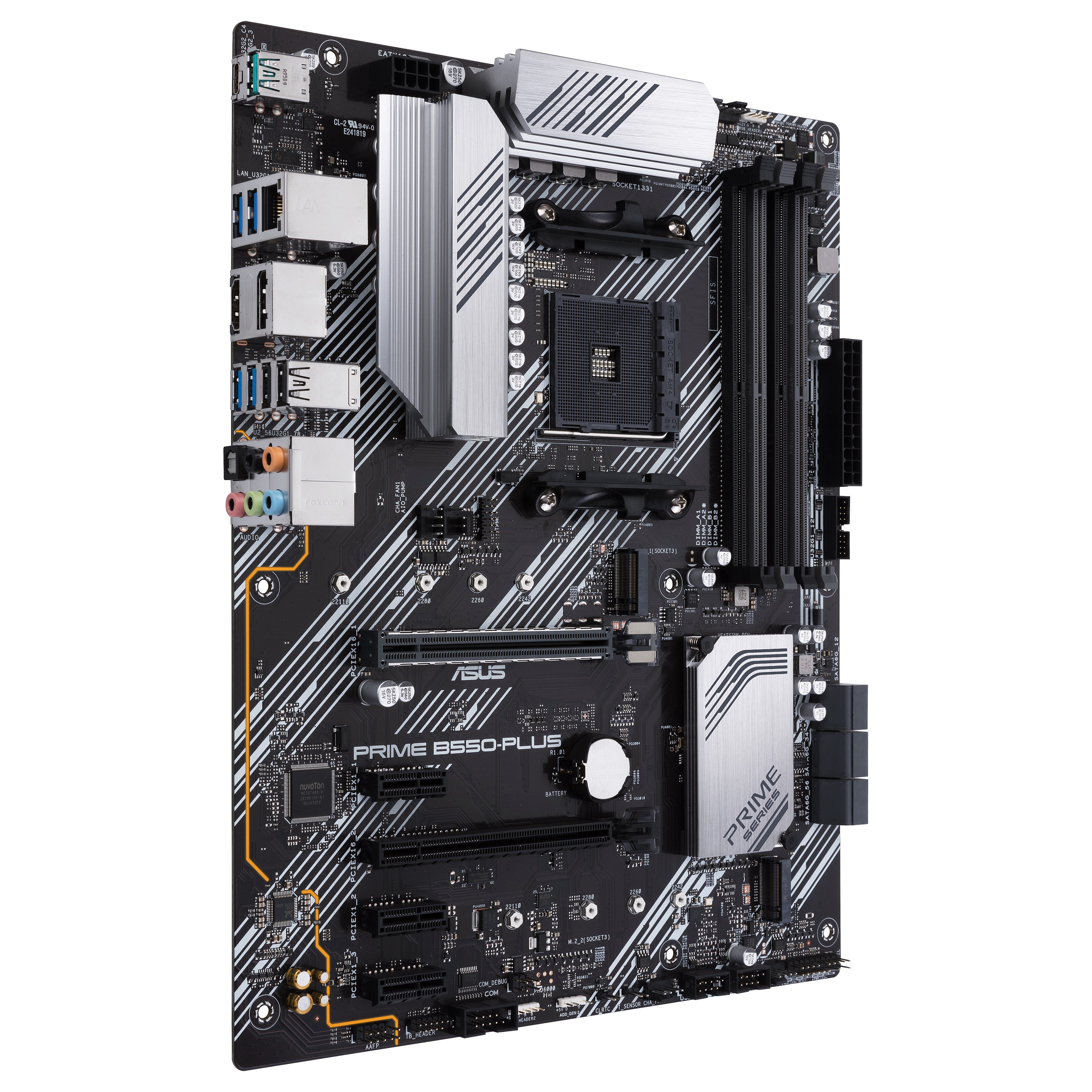 Pllakë amë AMD AM4 ASUS PRIME B550-PLUS thumbnail 3