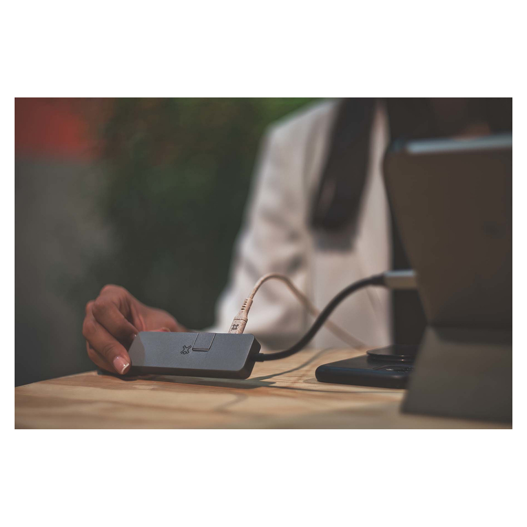 Hub USB-C XtremeMac Max Pro, 5-port, 3x USB-C 5Gbps, RJ45 Gigabit Ethernet, PD 100W - Hiri 5