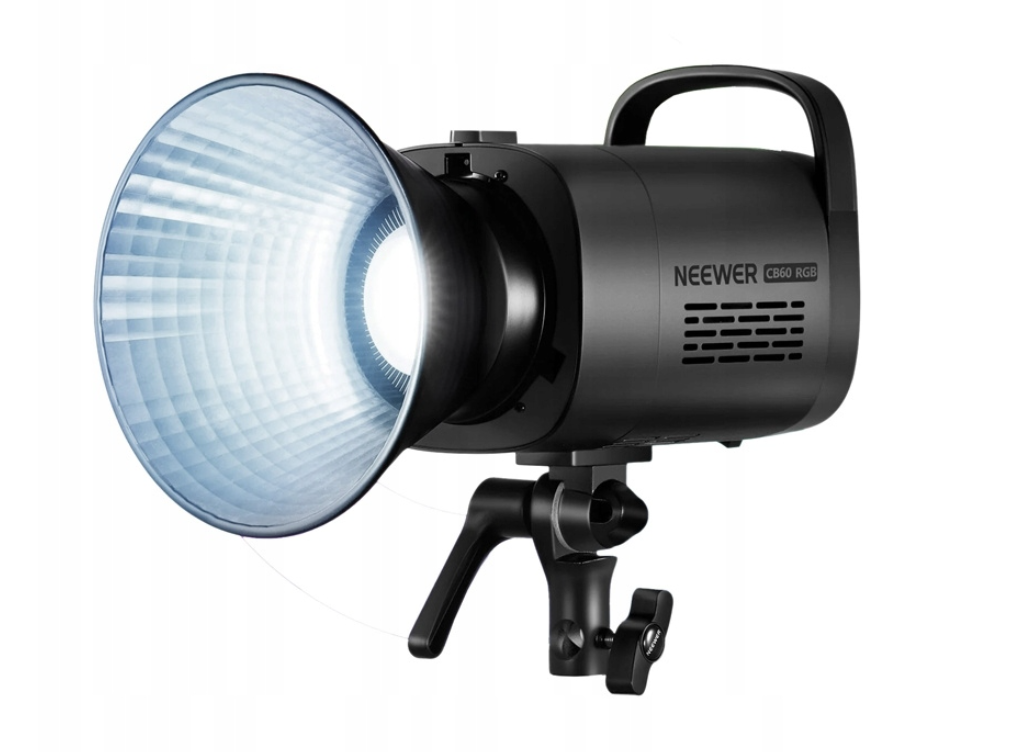 Dritë e Mençur Neewer CB60, RGB, 70W, 18000Lux, 2700-6500K, CRI 97+, TLCI 98+, Bowens Mount - Zezë