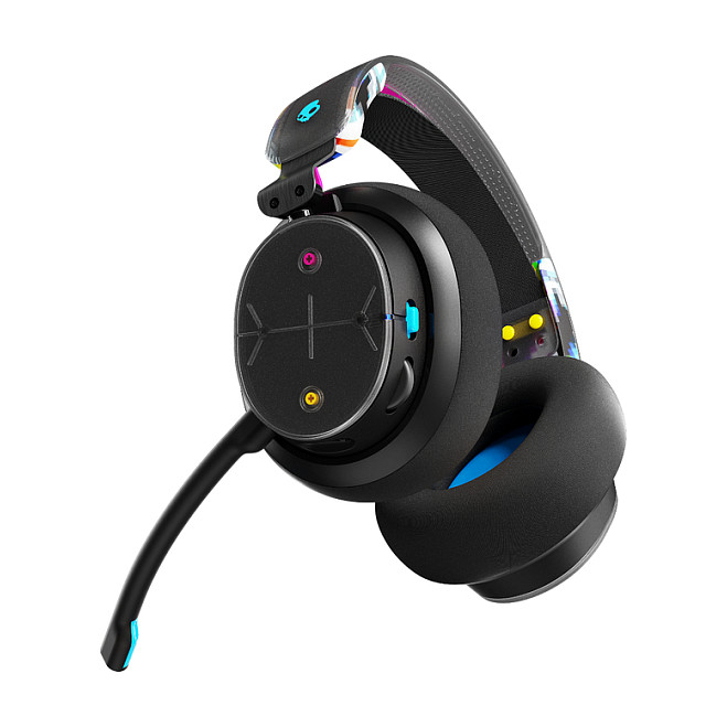 Kufje Gaming Skullcandy PLYR, Bluetooth 5.2, 50mm, Mikrofon - Zezë 2