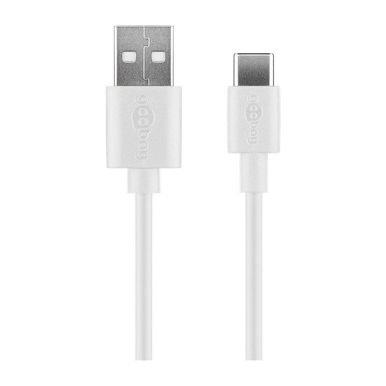 Adapter Goobay 44987 / 12W / 2x USB-A / USB-C / 2.4A - Bardhë 3