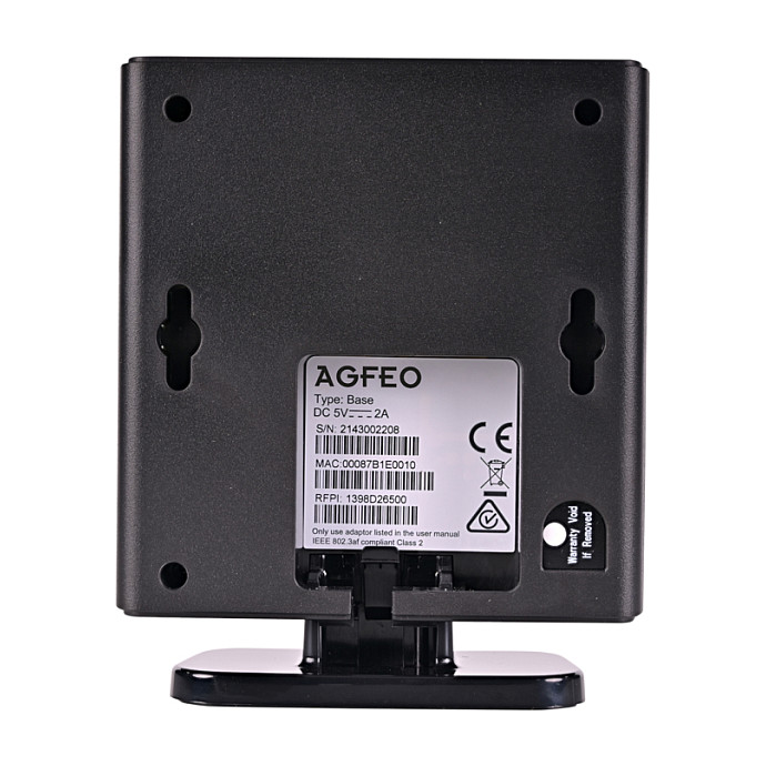 Pajisje VoIP AGFEO DECT IP Base pro XS / DECT / PoE - Zezë thumbnail 4