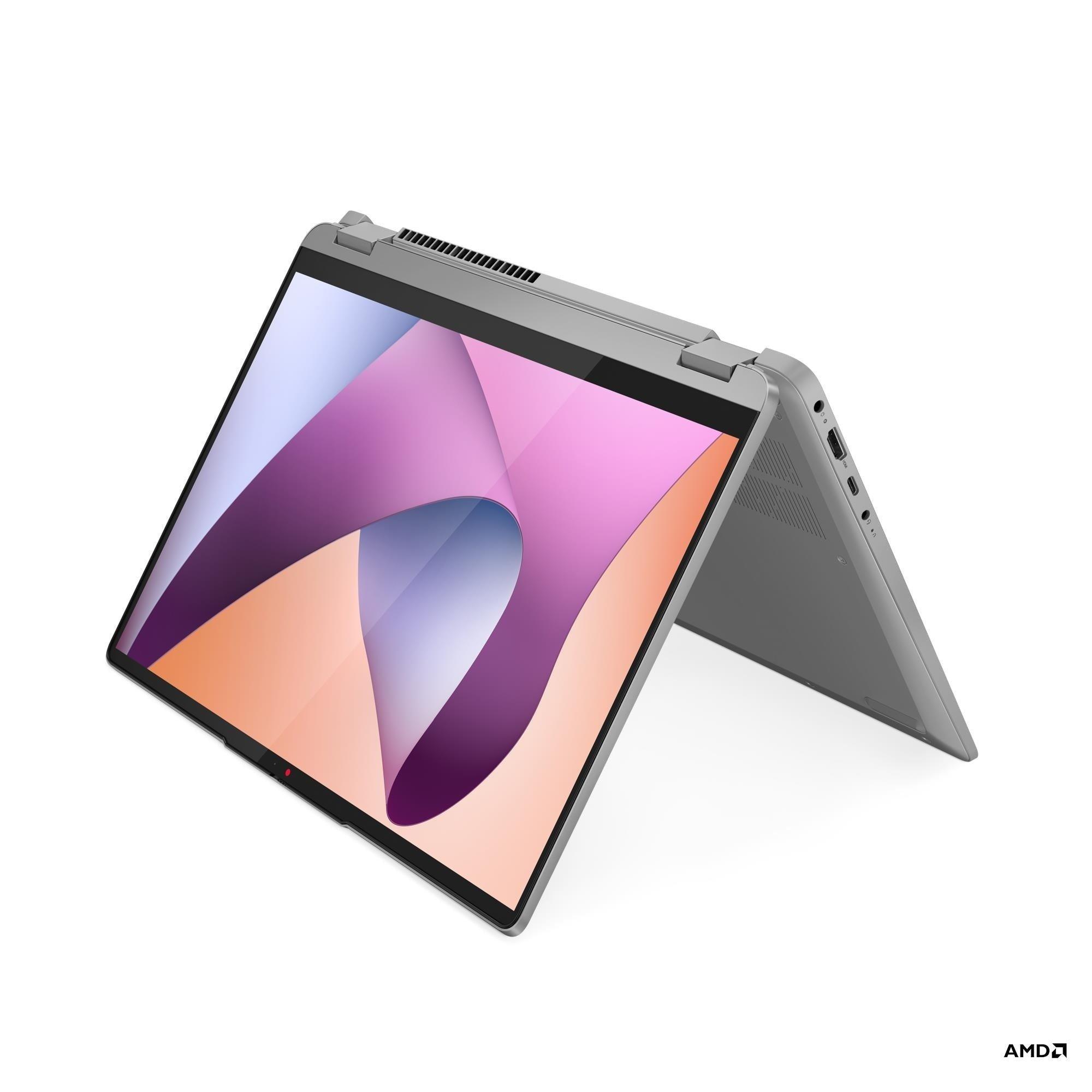 Laptop Lenovo IdeaPad Flex 5 14ABR8 / Ryzen 5 5625U / 16GB LPDDR4x / 512GB / 14" WUXGA Touch IPS / Radeon Graphics – Arctic Grey 2
