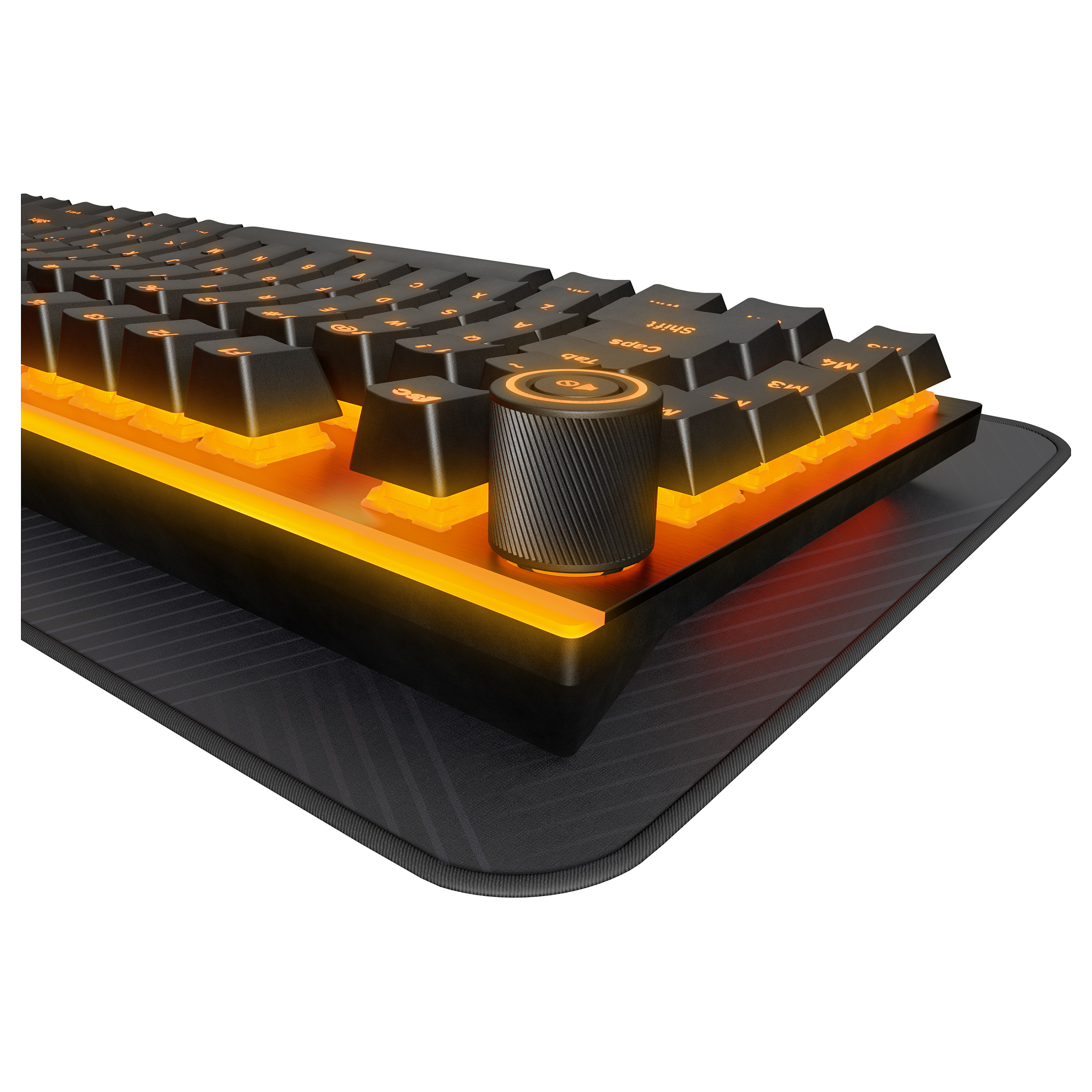 Tastierë Gaming be quiet! Light Mount / Wired / Full-Size / Mekanike / Silent Tactile / DE ISO / USB-C / ARGB / N-Key Rollover / 5 Makro - Zezë 4
