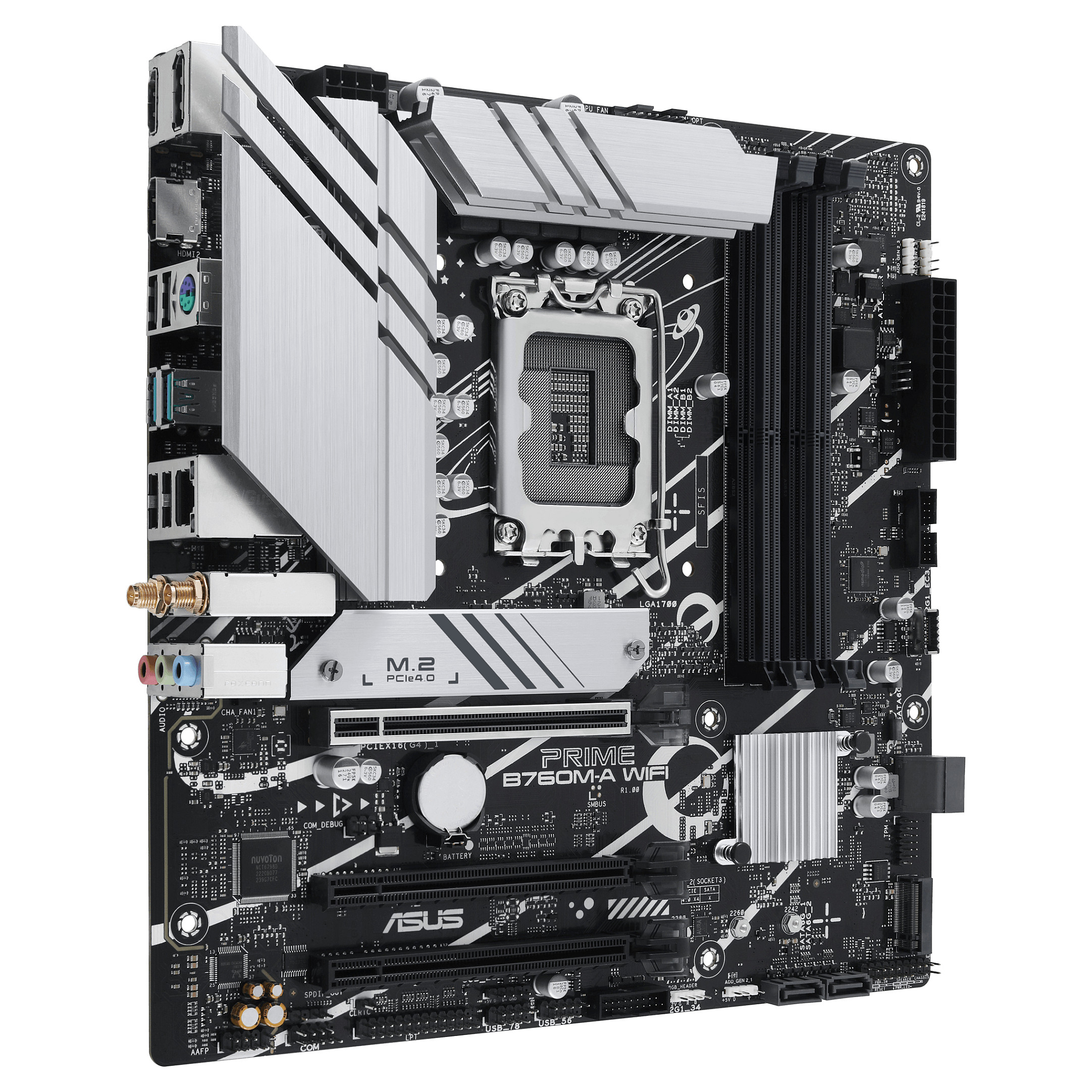 Pllakë Amë ASUS PRIME B760M-A thumbnail 4