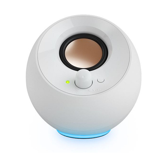 Altoparlantë Creative Labs Pebble SE, 2.0, 4.4W RMS, 8.8W Peak, USB-C, AUX, RGB - Bardhë 3