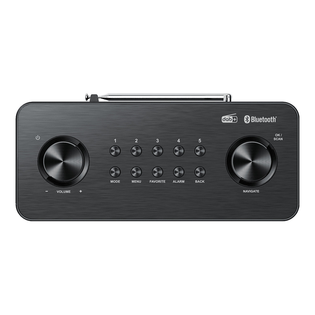 Radio Digjitale Kenwood CR-ST80DAB-B, DAB+, FM, 20 W, Ekran TFT, Bluetooth – Zezë 4