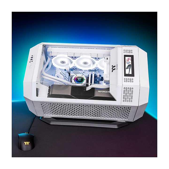 Kasë Thermaltake The Tower 300, e bardhë thumbnail 6