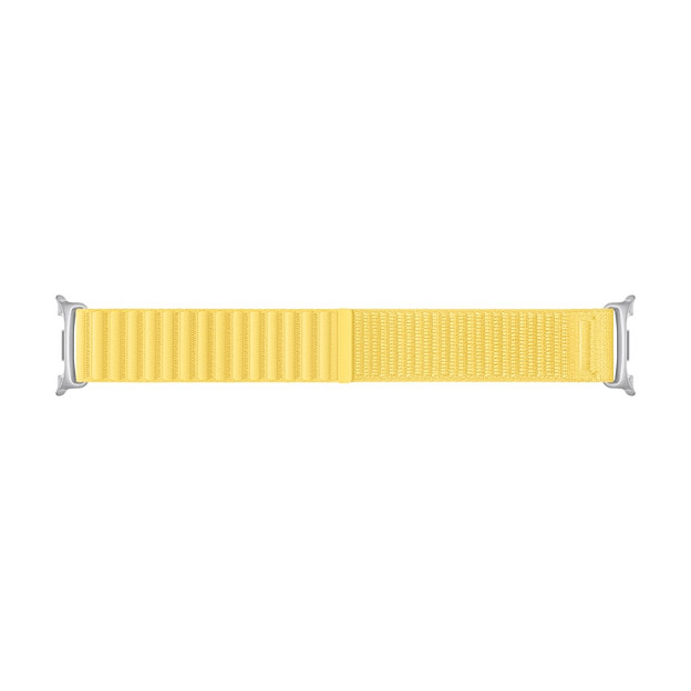 Rrip për ora Samsung Galaxy Watch9 / Fabric Band / Madhësia M/L - Verdhë