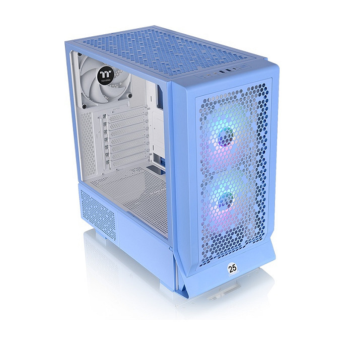 Kasë Midi Thermaltake Ceres 330 TG ARGB – Blu thumbnail 5