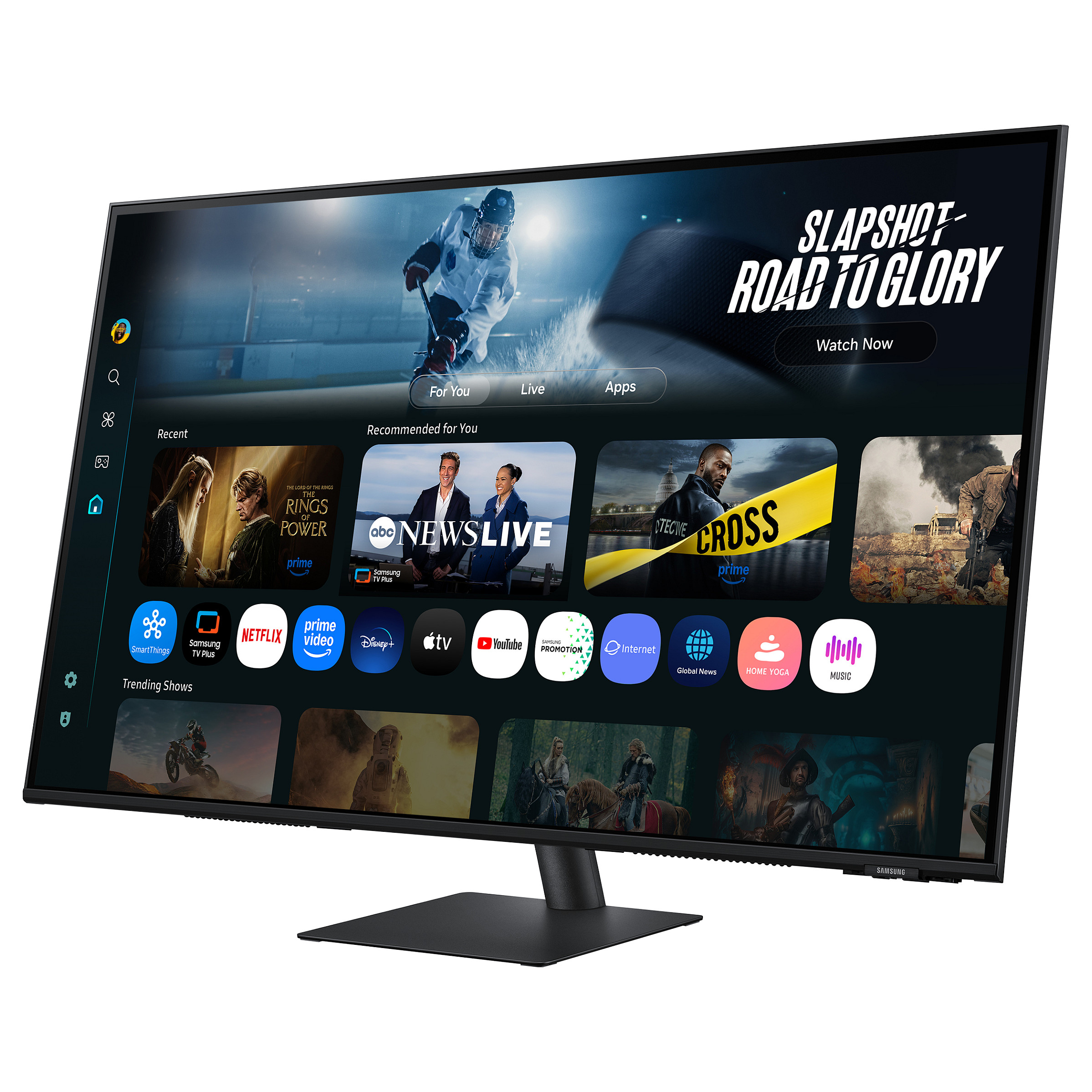 Monitor Samsung M7 M70F, 43", 4K UHD VA, 60Hz, 4ms GTG, 2× HDMI+USB-C+2× USB-A - Zezë 4