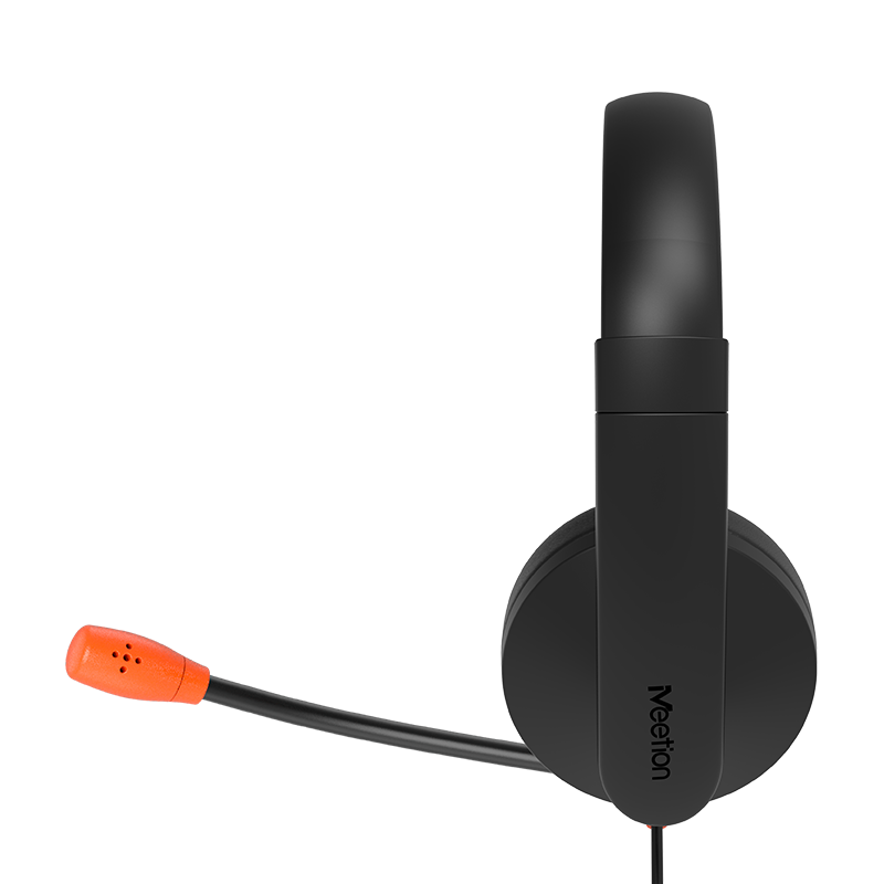 Kufje me kabllo Meetion HP003U Telephone / USB 1.8 m / Rrotullues 180° - Zezë 3