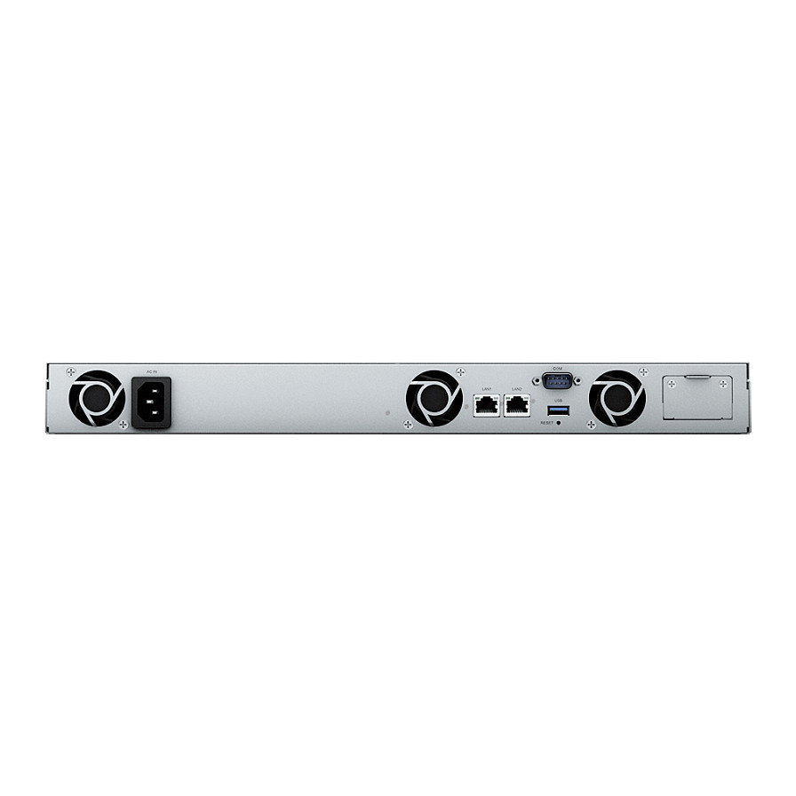 Synology RackStation RS422+, NAS, AMD Ryzen R1600, 2GB DDR4 ECC, 4 Bay SATA, 2 × 1GbE, 1U Rackmount - Zezë 4