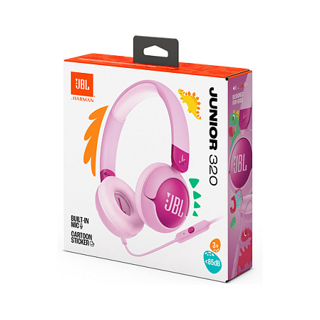 Kufje me kabllo JBL Junior 320, On-Ear, 32mm, Mikrofon, JBL Safe Sound 85dB – Vjollcë 8