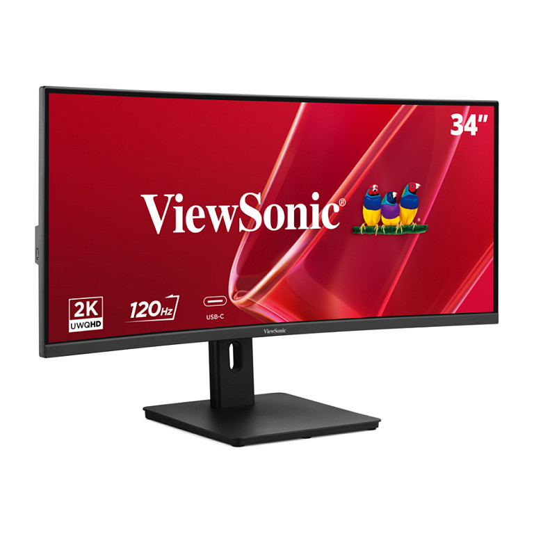 Monitor ViewSonic VA3420C-2, 34", UWQHD VA Curved, 120Hz, 3.5ms, HDR10, HDMI + DisplayPort + USB-C - Zezë 2