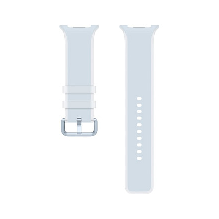 Rrip për ora Samsung Galaxy Watch9 / Misty Band / Madhësia M/L - Blu/Bardhë