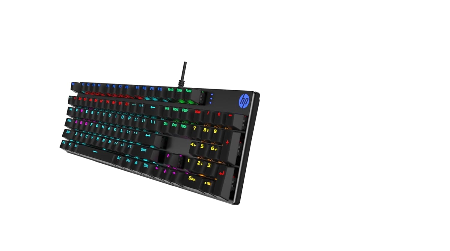 Tastierë Gaming HP GK400F / Mekanike / RGB / E zezë 2