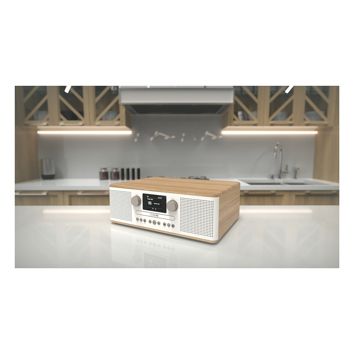 Radio Portative Pure Classic C-D6, DAB+, FM, MP3, 30 W, Ekran TFT 2.4" – Bardhë 7