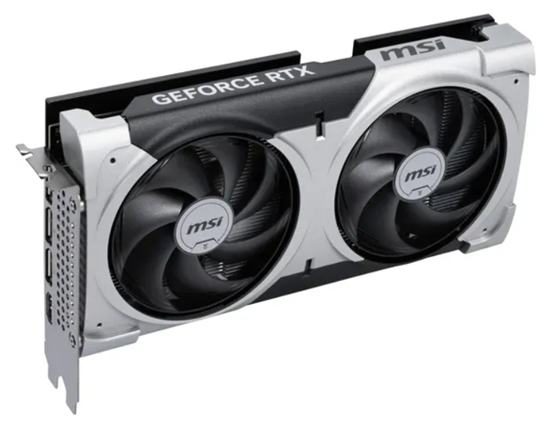 Kartelë grafike MSI GeForce RTX 5060 TI 8G, VENTUS 2X OC PLUS NVIDIA, 8 GB 3