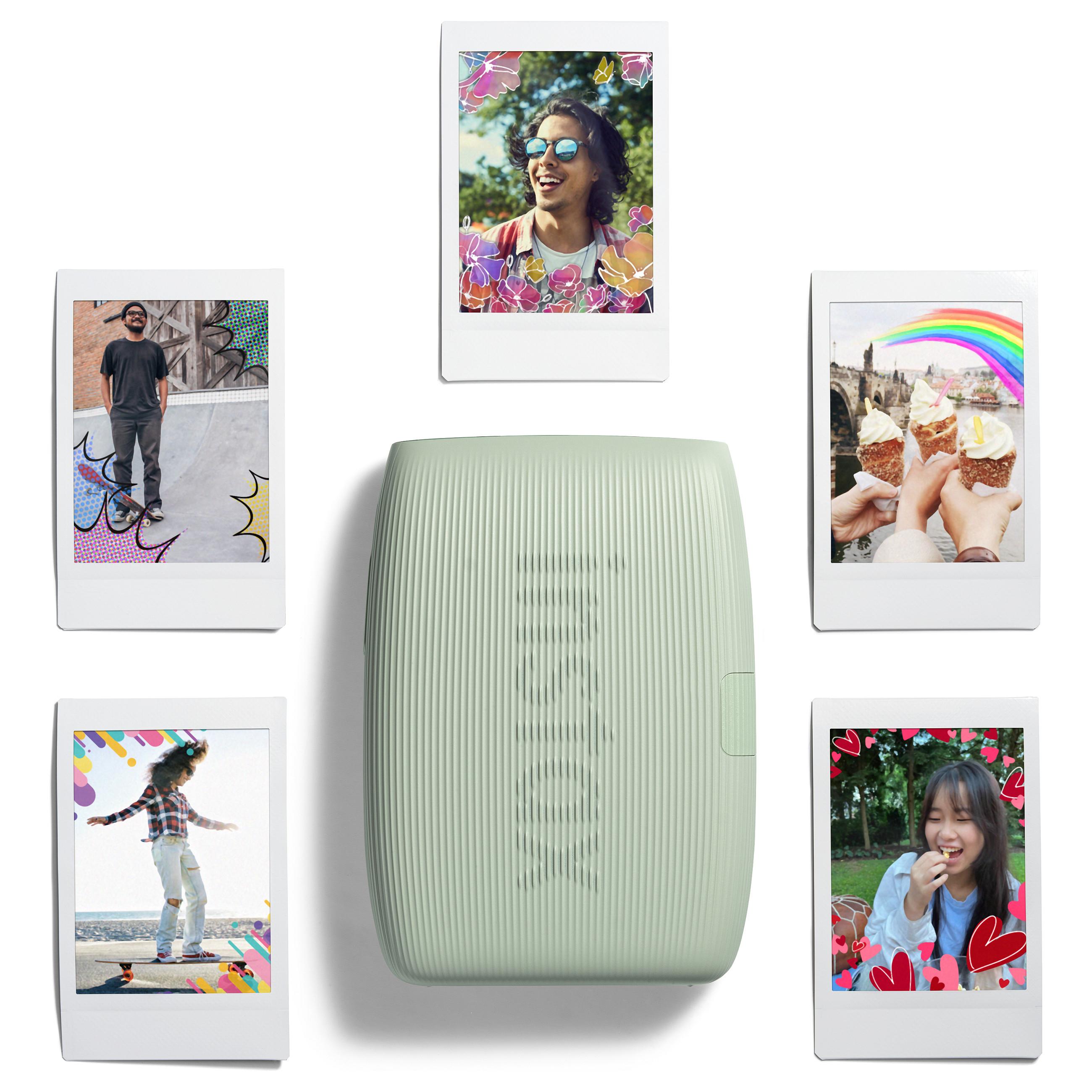 Printer për foto Fujifilm Instax Mini Link3 - Gjelbër 3