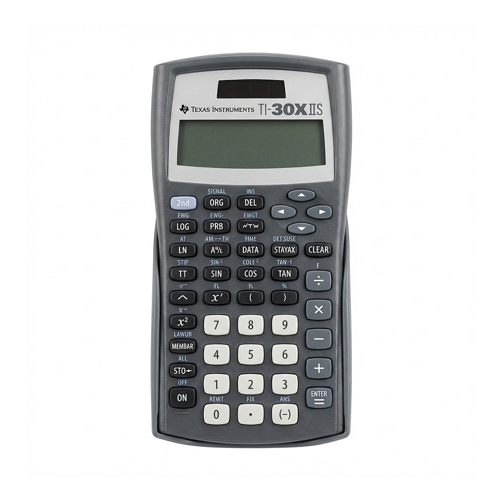 Kalkulator Texas Instruments TI-1795 SV, 8 Shifra, Ekran LCD i Pjerrët, Energji Diellore dhe Bateri – Argjend , Zezë 4