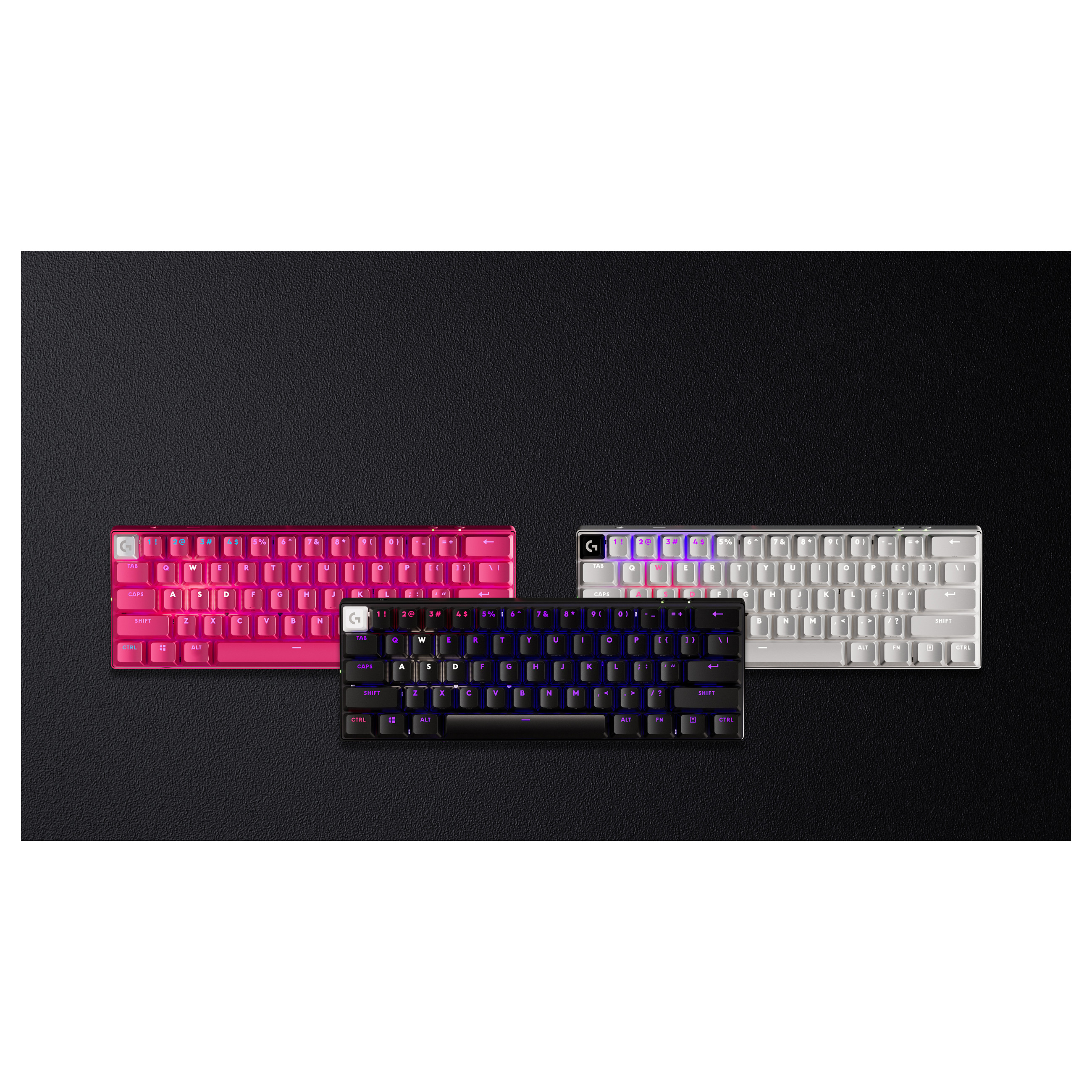 Tastierë Gaming Logitech G PRO X 60 LIGHTSPEED, Wired, Mekanike Optike, 60%, RGB, LIGHTSPEED 2.4GHz + Bluetooth - Bardhë/Zezë 8