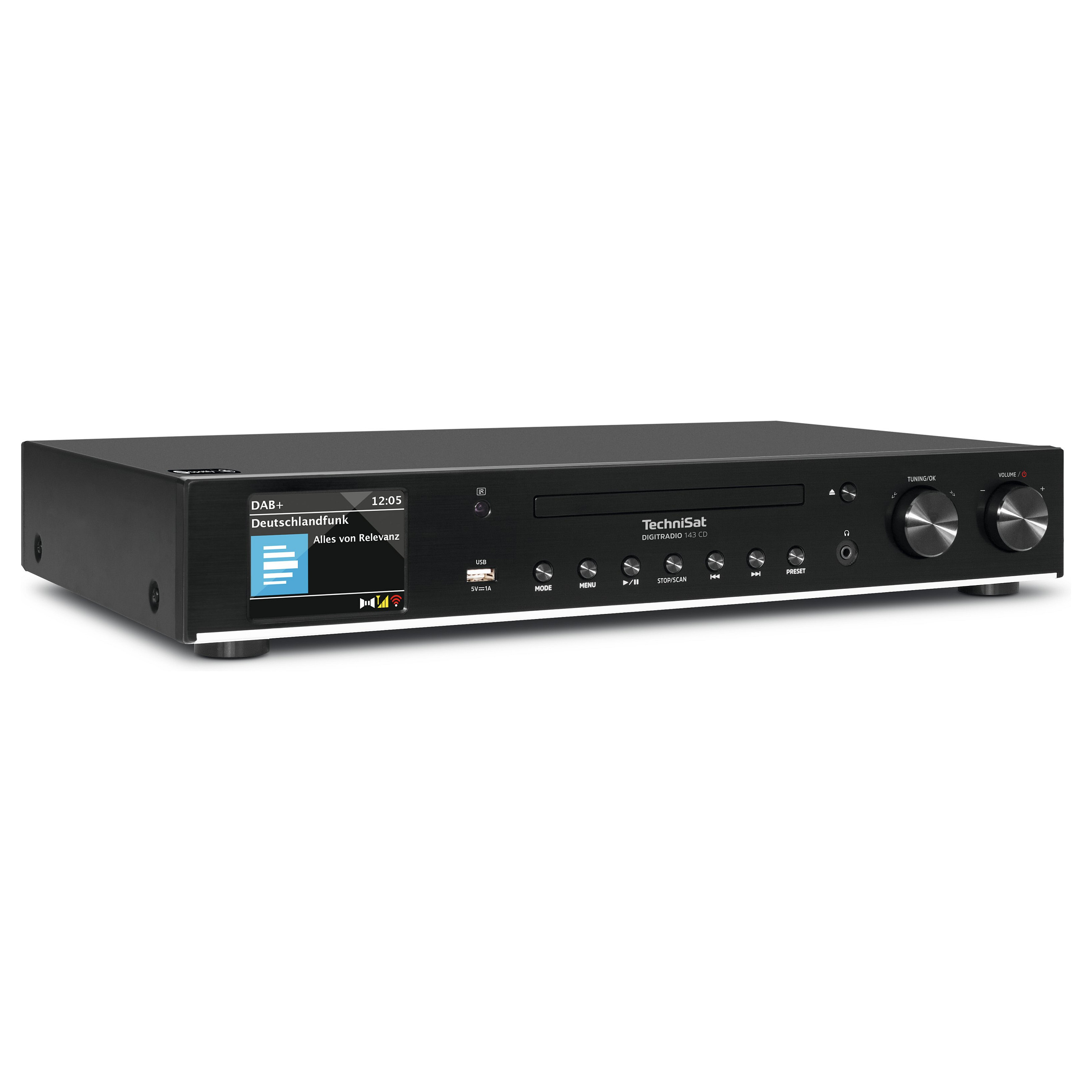 Radio Portative TechniSat DIGITRADIO 3, DAB+, FM, CD, Bluetooth, 20W – Kafe 5