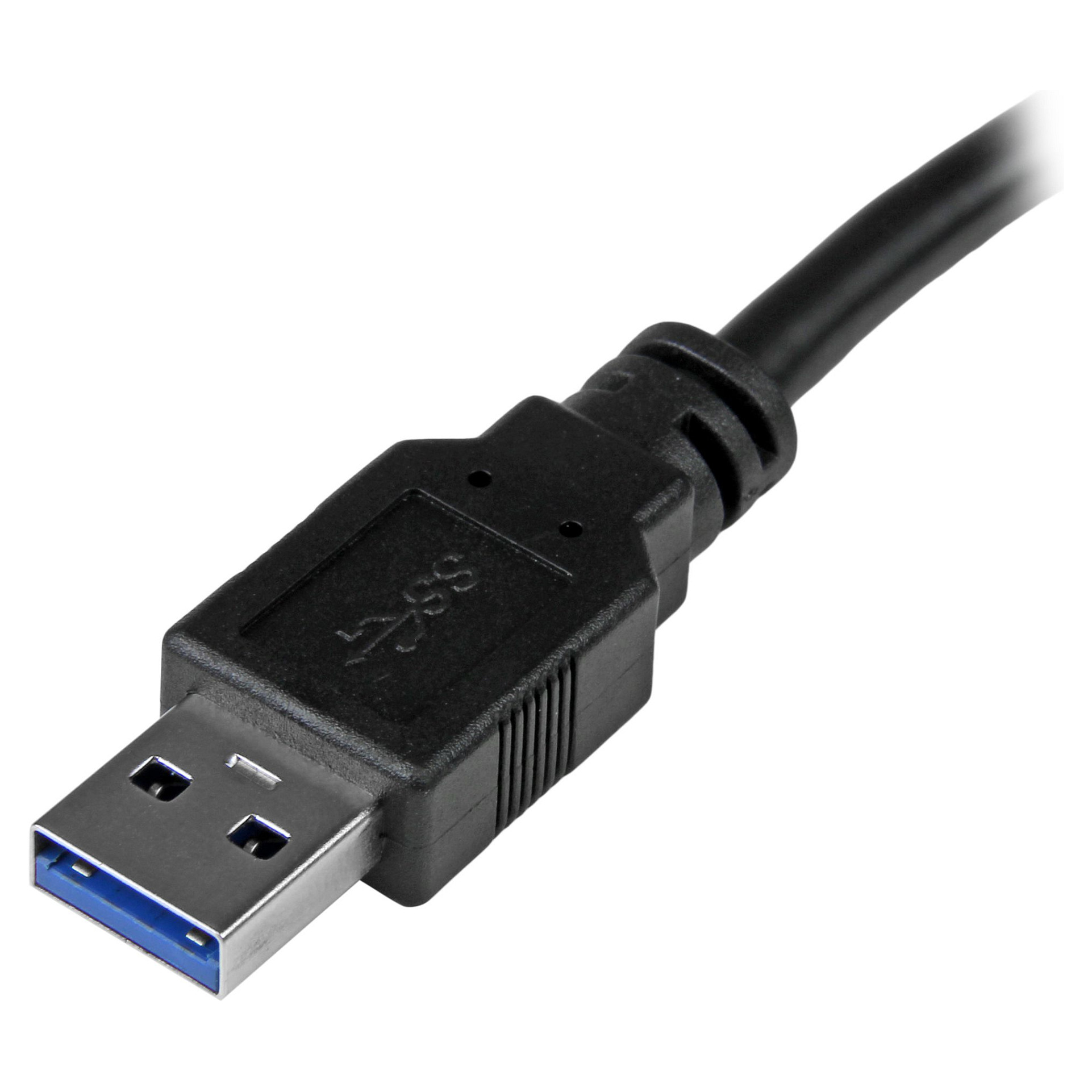Kabllo USB StarTech.com USB312SAT3CB, USB 3.1 Gen 2, USB-A në SATA 2.5", 10 Gbps, UASP, 0.5 m - Zezë 2