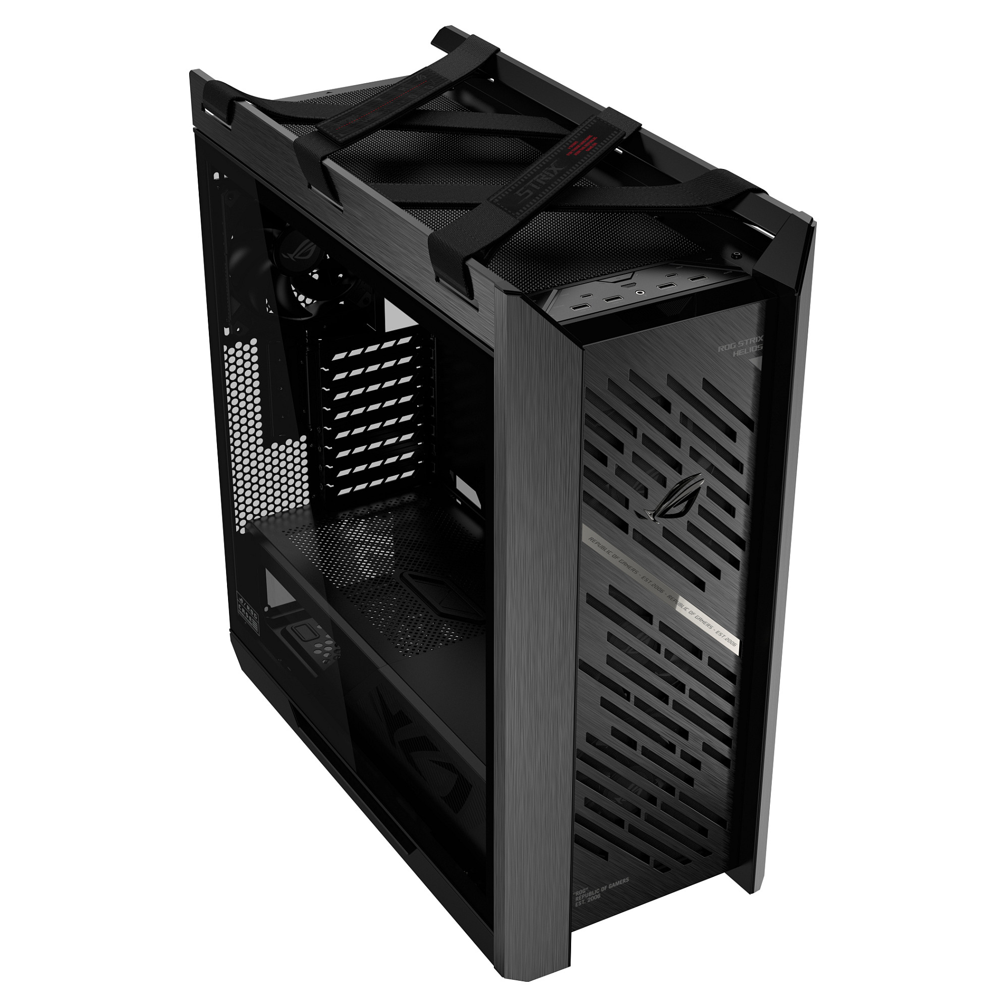 Kasë Asus ROG Strix Helios II GX601S -Zezë thumbnail 3