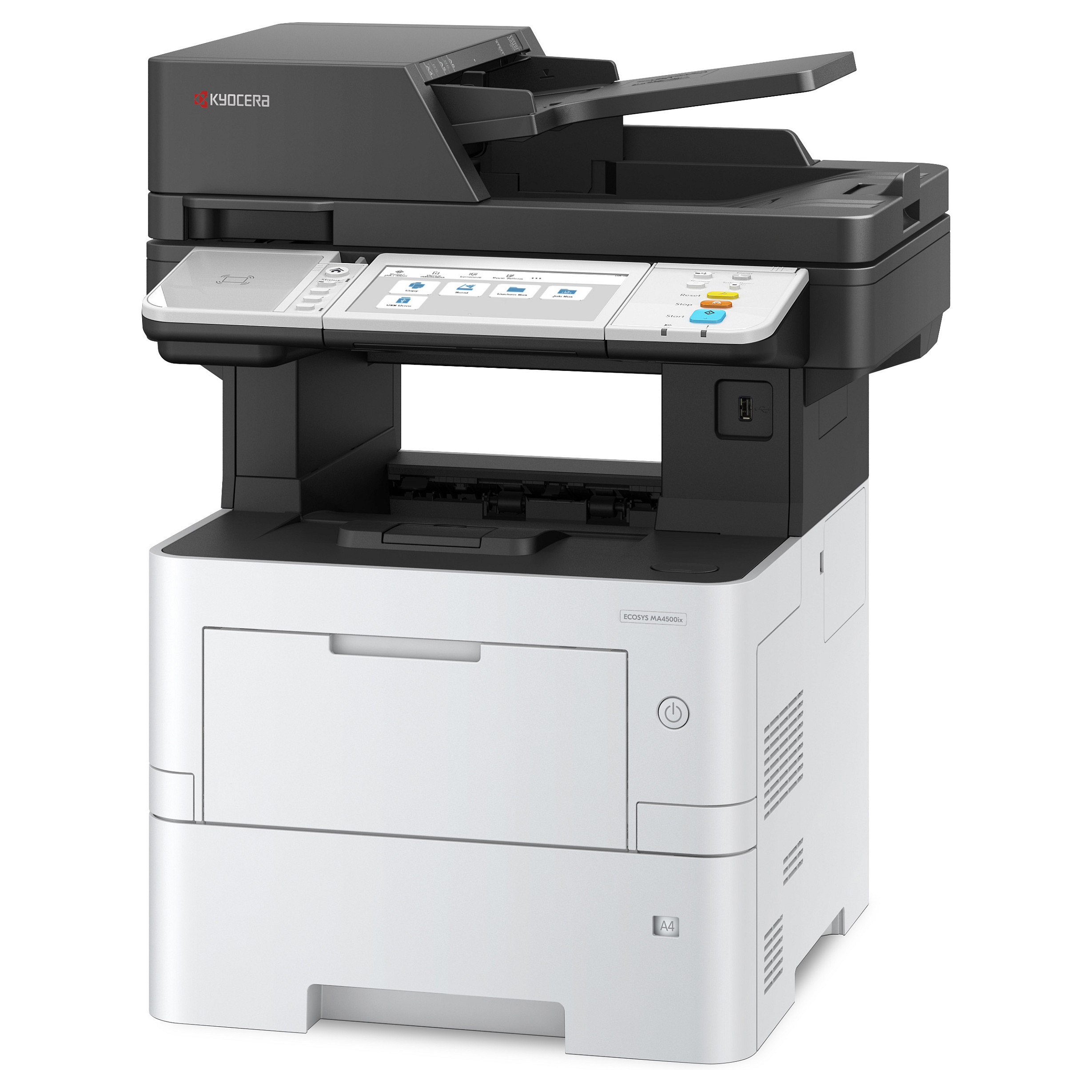 Printer Multifunksional Kyocera ECOSYS MA4500ix 3in1 / 45ppm - Bardhë/Zezë thumbnail 6
