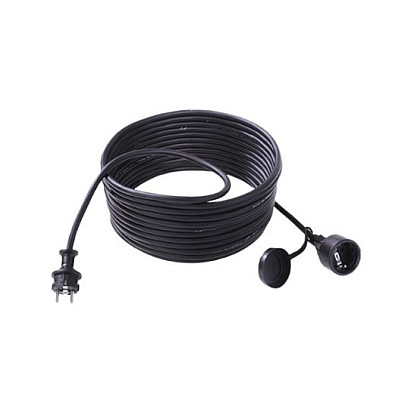 Kabllo Zgjatuese Bachmann 392.181 / 4x Type F / 250 V / 3500 W / 50m - Zezë 9